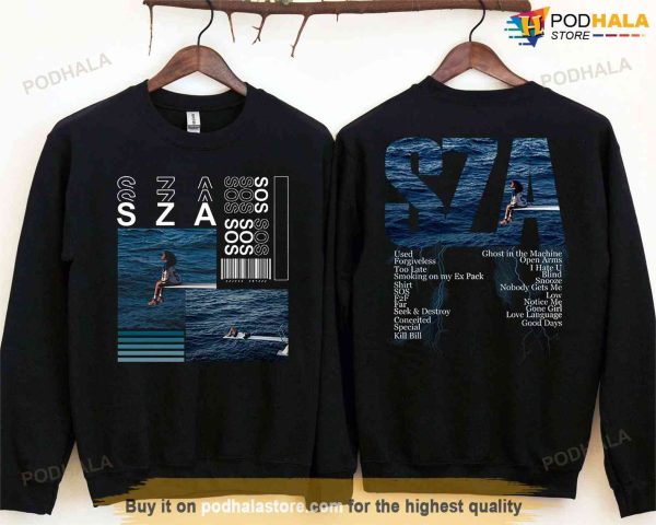 Vintage SZA SOS Hoodie, SZA Shirt, S.O.S New Album Sweatshirt, Sza Merch