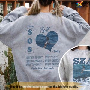 Vintage Sza Sos Shirt Sza Tour 2023 Tshirt Sos Tracklist Sza Merch