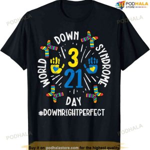 World Down Syndrome Day 321 Awareness Support Men Women Kids T-shirt