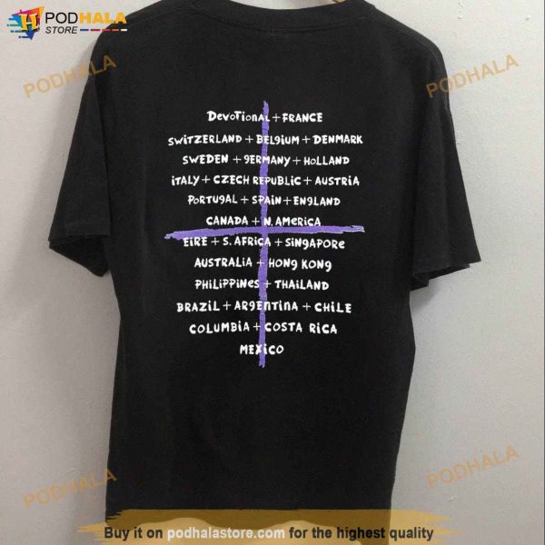 1993 Depeche Mode Faith Devotional World Tour Concert 90s Shirt