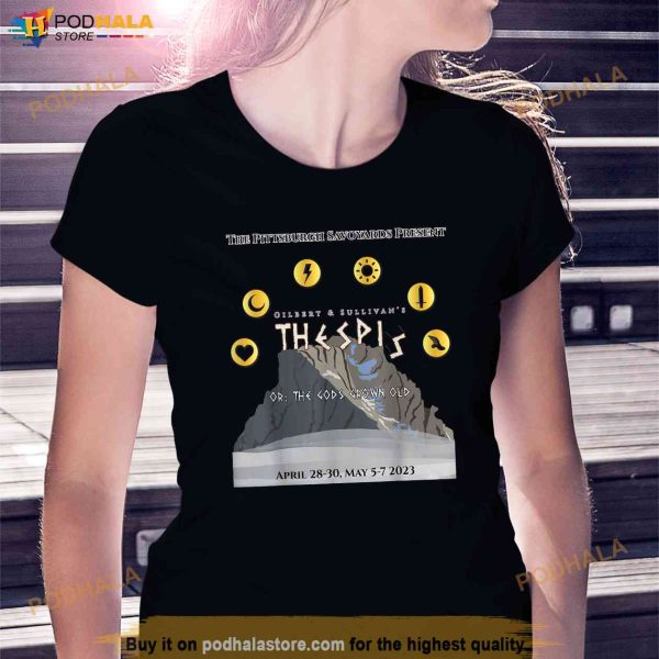 2023 Thespis Shirt, The Pittsburgh Savoyards Present