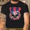 45 47 Trump 2024 Eagle Patriotic American Flag 4th Of July T-Shirt
