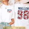 98 Braves 2 Side Shirt, One Thing at a Time, Morgan Wallen, if We Were a Team, Love Was a Game