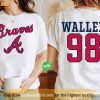 98 Braves Morgan Wallen Baseball 2 Sides Shirt, Atlanta Braves TShirt