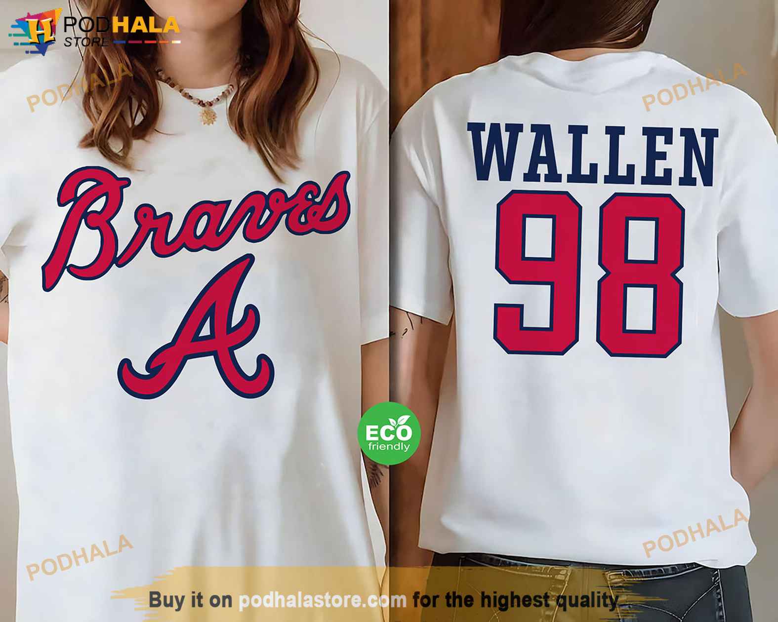 98 Braves Morgan Wallen Baseball 2 Sides Shirt, Atlanta Braves TShirt -  Bring Your Ideas, Thoughts And Imaginations Into Reality Today