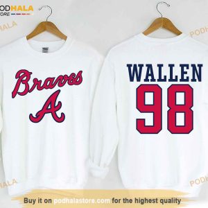 Morgan Wallen Sweatshirt 98 Braves Hoodie Unisex 