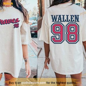 Vintage Wallens 98 Braves Song Shirt - Trends Bedding
