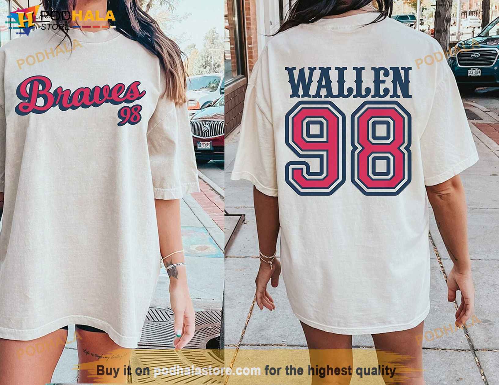 Wallen 98 Braves Morgan Shirt