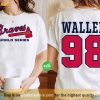 98 Braves Song 2 Sides Shirt, If We Were A Team Love Was A Game Merch