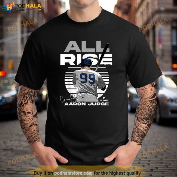Aaron Judge All Rise Baj New York MLBPA Shirt, Aaron Judge Shirt