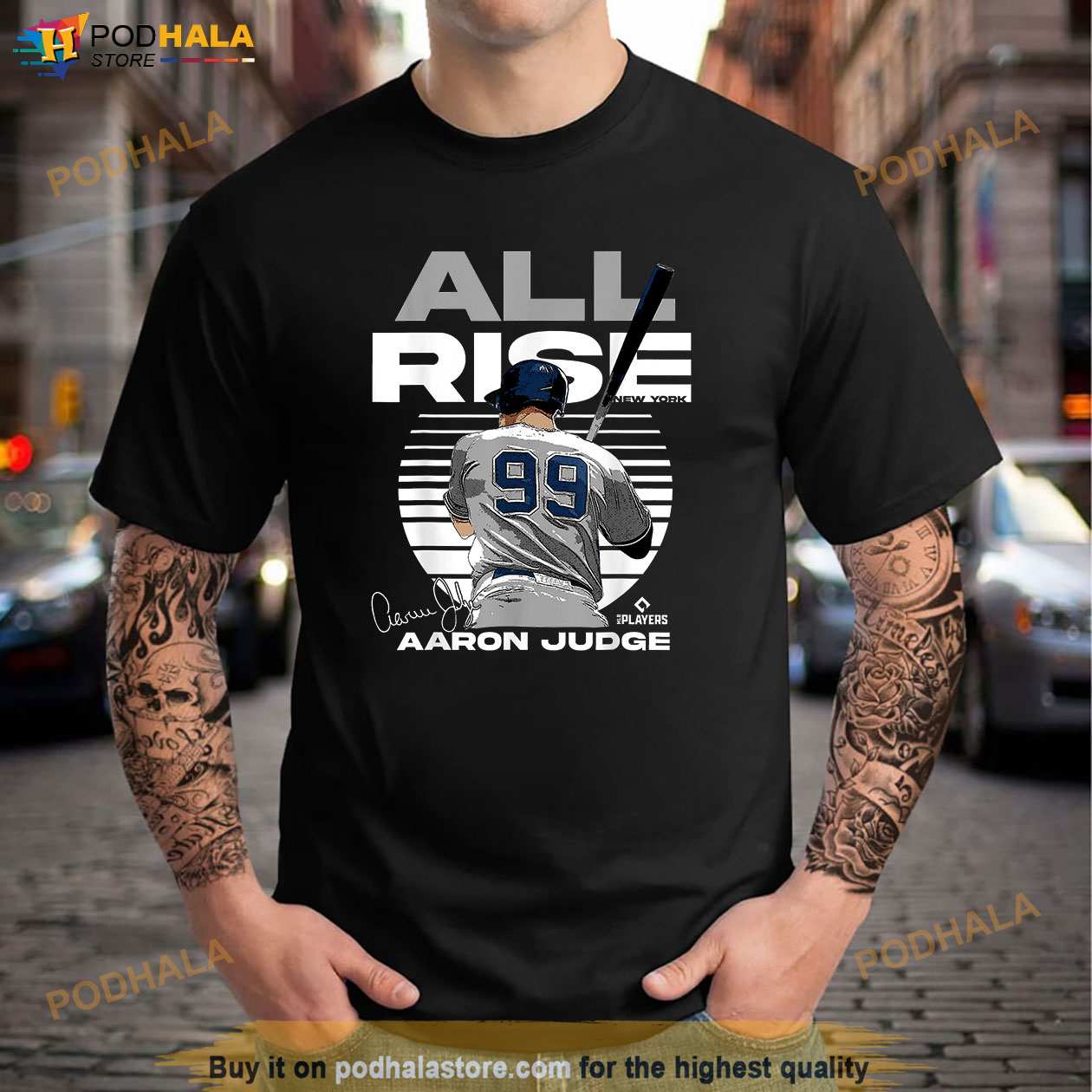 Genuine Merchandise, Tops, Womens New York Yankees 99 Aaron Judge  Official Mlb Merchandise T Shirt L