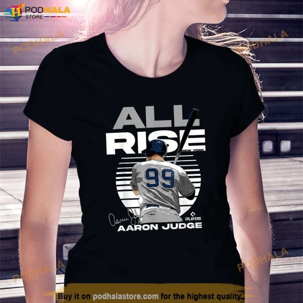 Aaron Judge All Rise Baj New York MLBPA Shirt, Aaron Judge Shirt