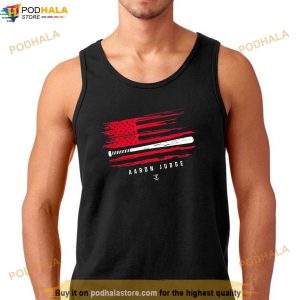 Aaron Judge Baseball Flag Graphic Apparel Shirt Aaron Judge Shirt 2