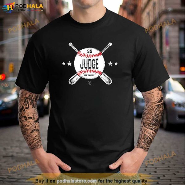 Aaron Judge Cross Baseball Gameday Shirt, Yankees 99 Shirt For Fans