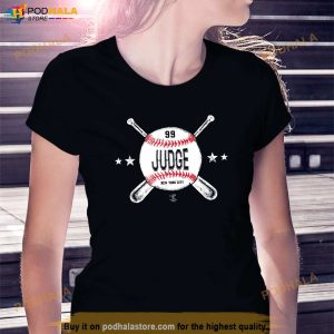 Aaron Judge Cross Baseball Gameday Shirt Yankees 99 Shirt For Fans 3