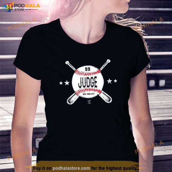 Aaron Judge Cross Baseball Gameday Shirt, Yankees 99 Shirt For Fans