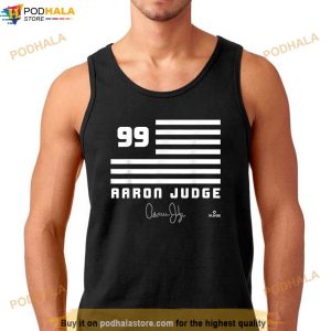 Aaron Judge Flag Name Shirt Yankees 99 Shirt For Fans 2