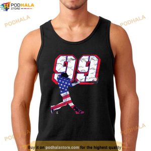 Aaron Judge Flag Silhouette Gameday Shirt Yankees 99 Shirt For Fans 2