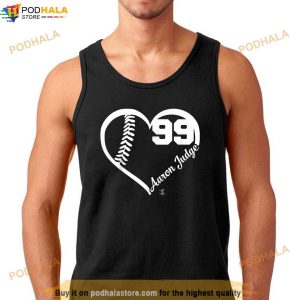 Aaron Judge Heart Number Apparel Shirt Aaron Judge Baseball Shirt 2