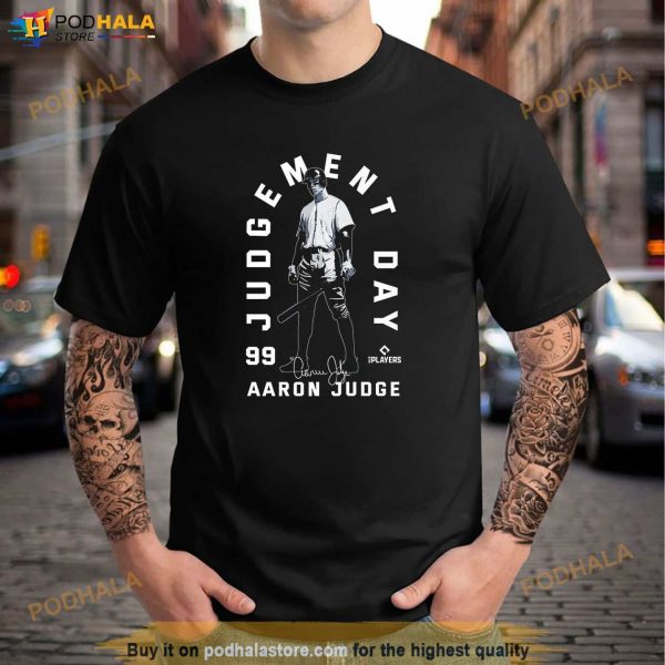 Aaron Judge Judgement Day MLBPA New York Baseball Player Shirt, New York Yankees Gift
