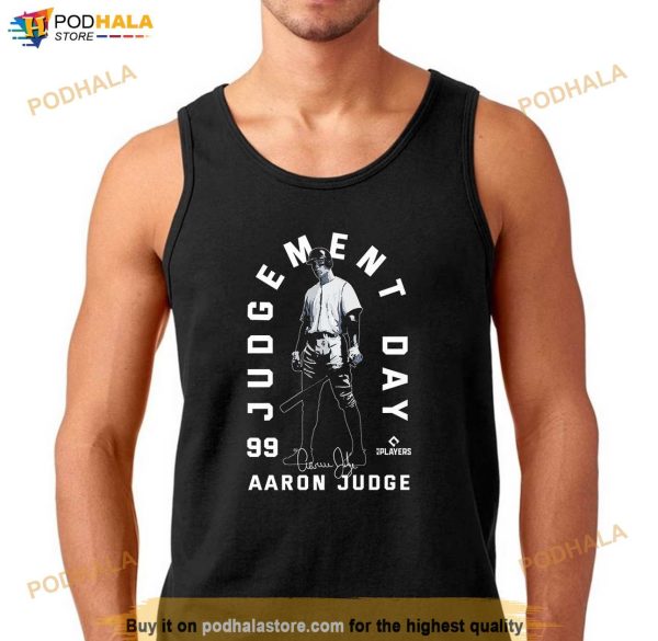 Aaron Judge Judgement Day MLBPA New York Baseball Player Shirt, New York Yankees Gift