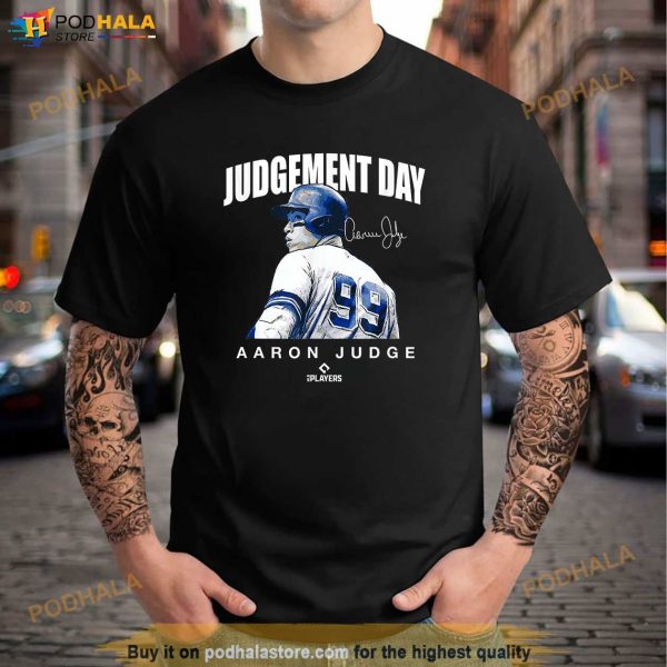 Aaron Judge Judgement Day New York Baseball Player MLBPA Shirt