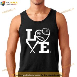 Aaron Judge Love Baseball Apparel Shirt New York Yankees Gift 2