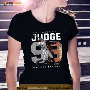 Aaron Judge Number Portrait Baj New York Mlbpa Shirt New York Yankees Gift 3