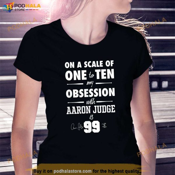 Aaron Judge Obsession Apparel Shirt, New York Yankees Gift