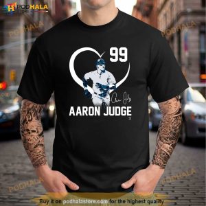 Aaron Judge 62 T-Shirt Heather Midnight Navy / S
