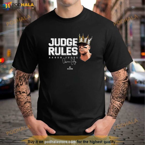 Aaron Judge Rules Aaron Judge New York MLBPA VNeck Shirt, Dad Yankees Shirt