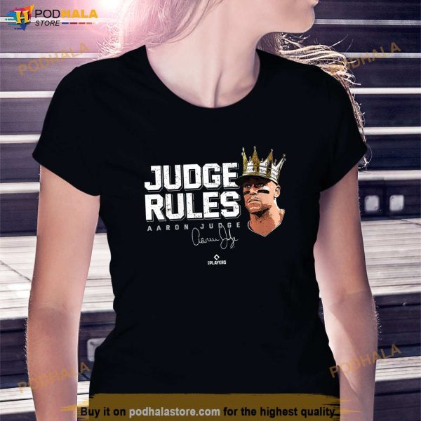 Aaron Judge Rules Aaron Judge New York MLBPA VNeck Shirt, Dad Yankees Shirt