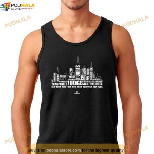 Aaron Judge Skyline Aaron Judge New York Mlbpa Shirt 2