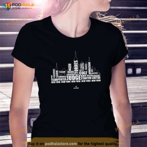 Aaron Judge Skyline Aaron Judge New York Mlbpa Shirt 3