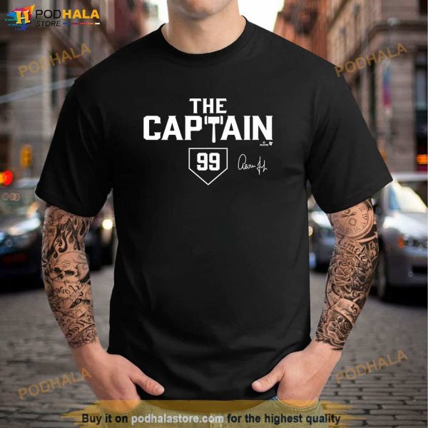 Aaron Judge The Captain New York Baseball Shirt