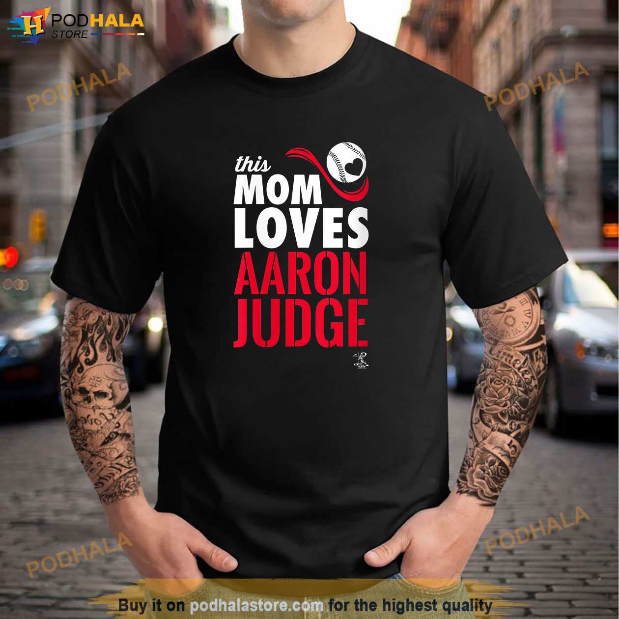 womens aaron judge shirt
