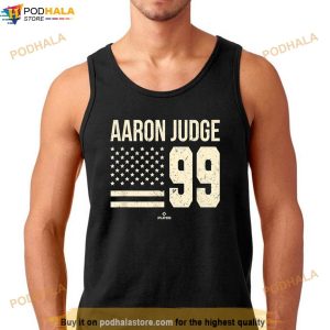 Aaron Judge Vintage Flag Mlbpa New York Patriotic Shirt 2