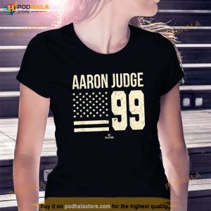 Aaron Judge Vintage Flag Mlbpa New York Patriotic Shirt 3