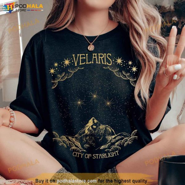 ACOTAR Velaris City of Starlight Shirt, Court of Thorn and Roses Court