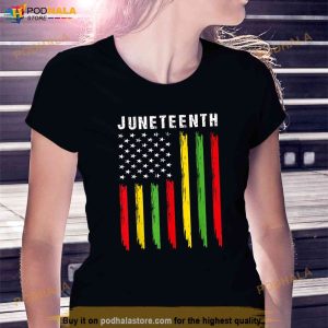 African American Flag Juneteenth Shirts Women Men Kids Boys Shirt