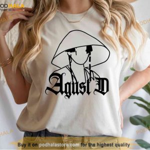 Agust D World Tour Shirt, Suga Fan Gift, Min Yoongi Merch For Kpop Fans