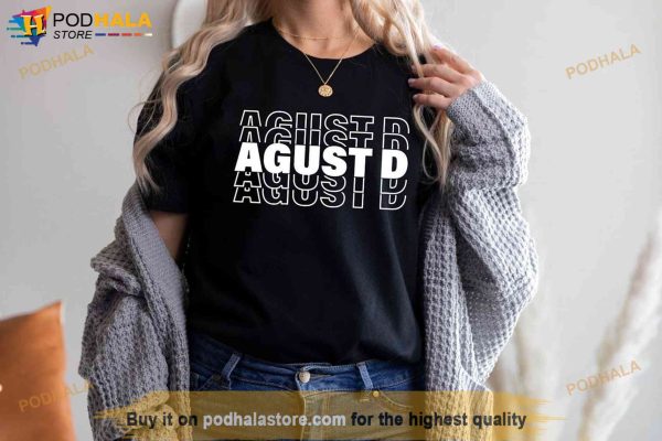 Agust D World Tour Shirt, Suga TShirt, Min Yoongi Shirt, Army Gift Tee