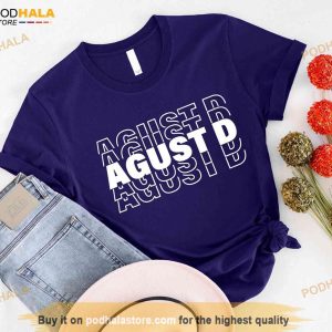 Agust D World Tour Shirt Suga Tshirt Min Yoongi Shirt Army Gift Tee 2