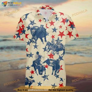 America Flag Hawaiian Shirt American Tropical 7th Of July Hawaii Shirt 2