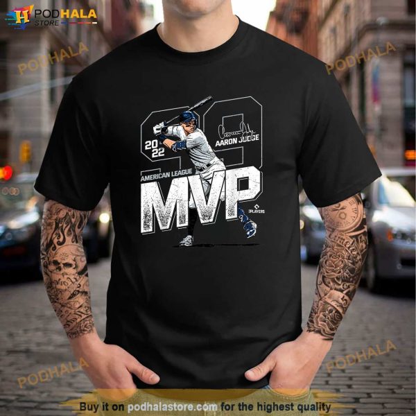 American League MVP Aaron Judge New York MLBPA Shirt