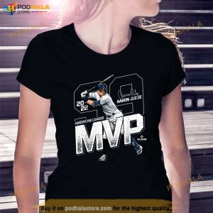 American League Mvp Aaron Judge New York Mlbpa Shirt 3