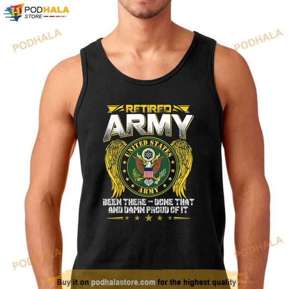 Army Retired Military US Army Retirement Shirt