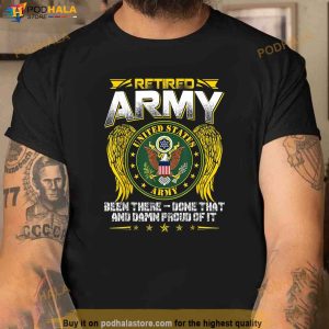 Army Retired Military Us Army Retirement Shirt 3