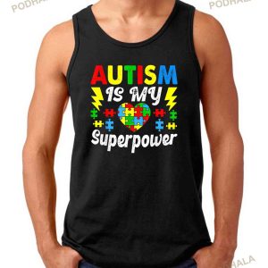 Autism Is My Superpower Funny Autism Awareness Acceptance Shirt 2