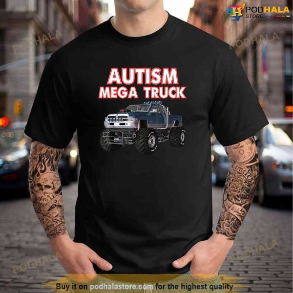 Autism Mega Truck Shirt